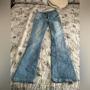Jeans, silver diva, size 7,
